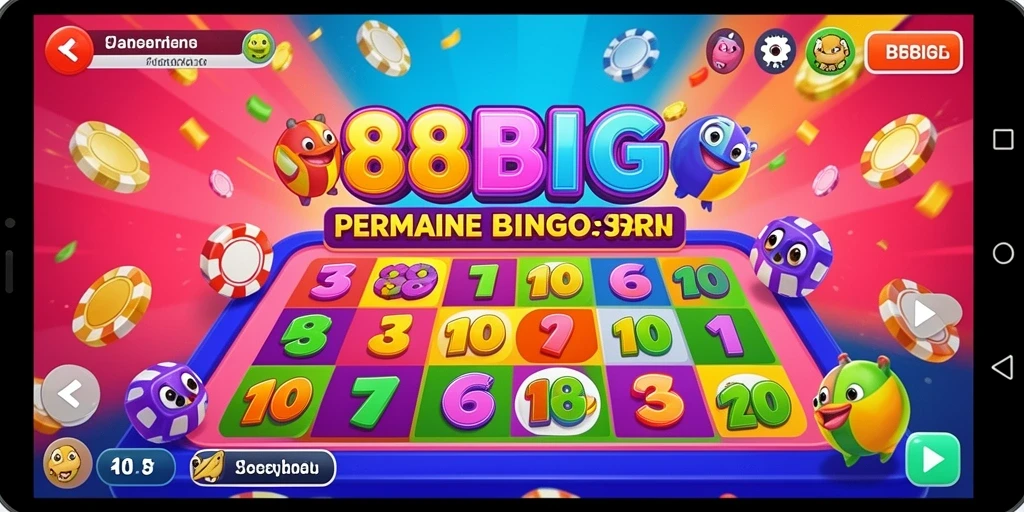 Screenshot gameplay 88BIG menunjukkan keseruan bermain Bingo.
