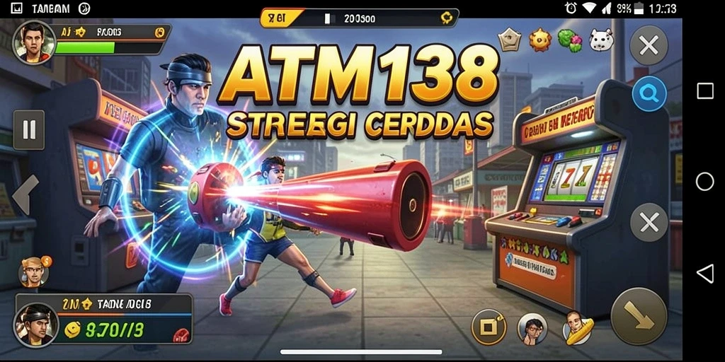 Screenshot dari gameplay <strong>ATM138</strong> menampilkan pertempuran strategi yang mendebarkan.