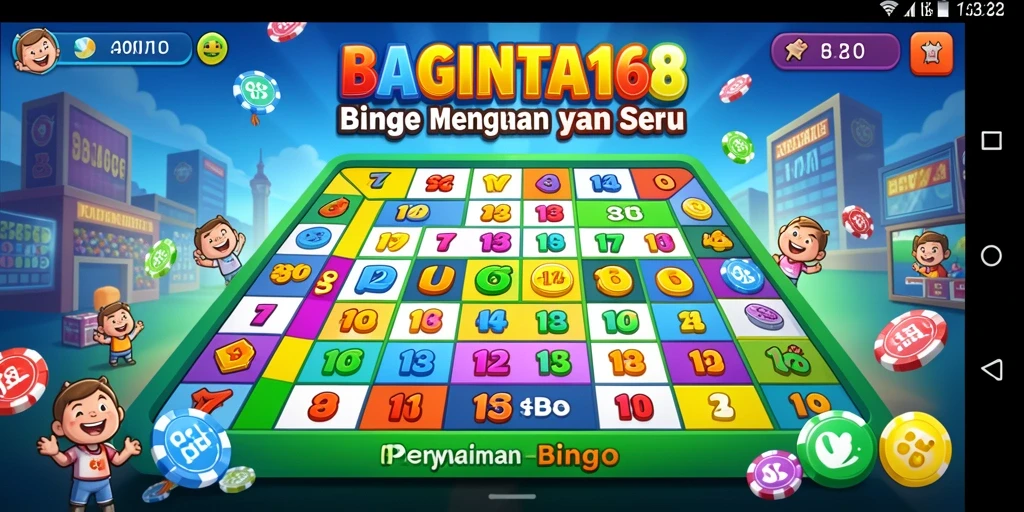Tampilan gameplay yang menarik dari BAGINTA168 dengan bingo penuh aksi.