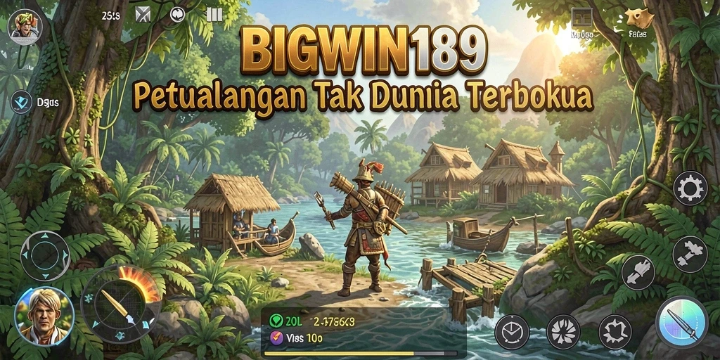 Tampilan gameplay seru dan interaktif di dunia terbuka.