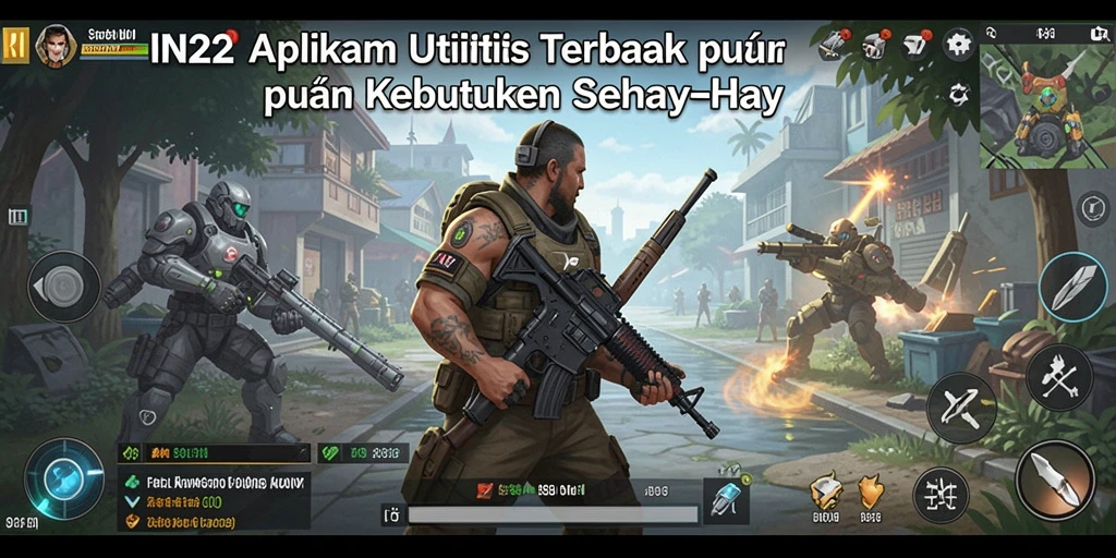 Tampilan antarmuka IN22 yang intuitif dan menarik untuk aplikasi Utility.