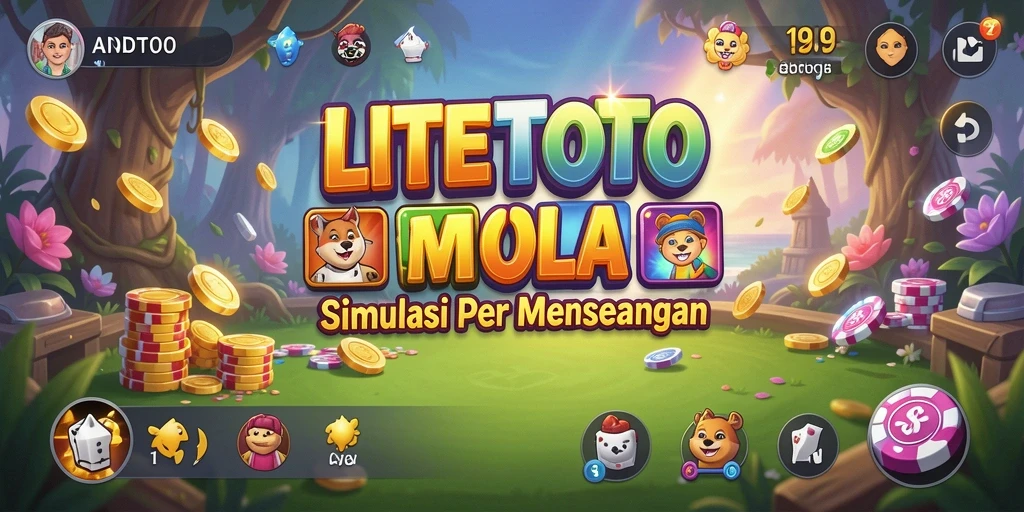 Gameplay LITETOTO yang menarik dengan berbagai skenario simulasi.