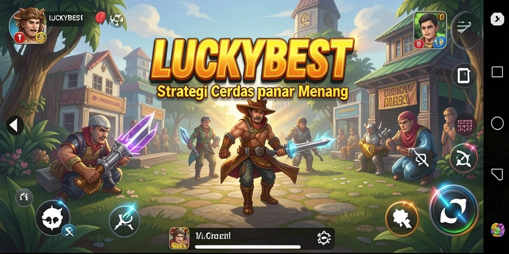 Tampilan gameplay <strong>LUCKYBEST</strong> yang menegangkan dan penuh strategi.