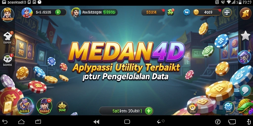 Tampilan antarmuka MEDAN4D yang ramah pengguna dan fungsional.