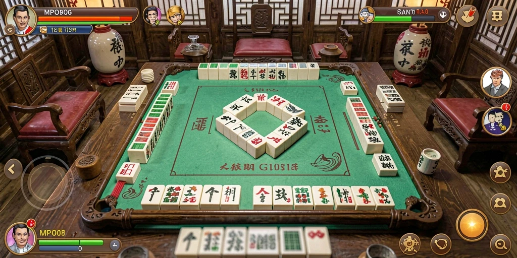 Gameplay seru MPO08 dengan tantangan Mahjong yang beragam.