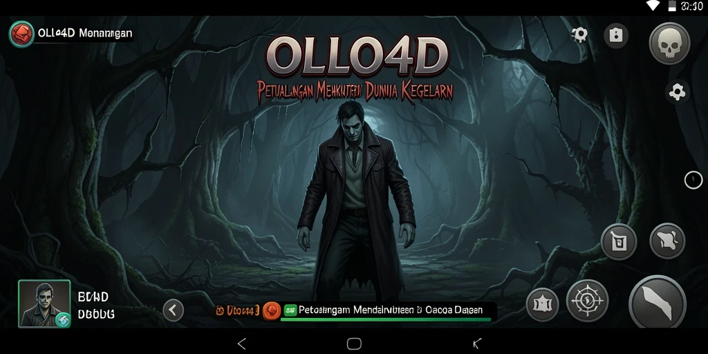 Gameplay mencekam di OLLO4D dengan suasana horor yang menakutkan.