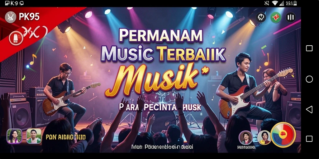 Tampilan menarik gameplay PK95 yang seru dan interaktif.