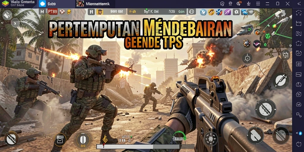 Gameplay seru dan intens dari PT89 yang menampilkan pertempuran nyata.