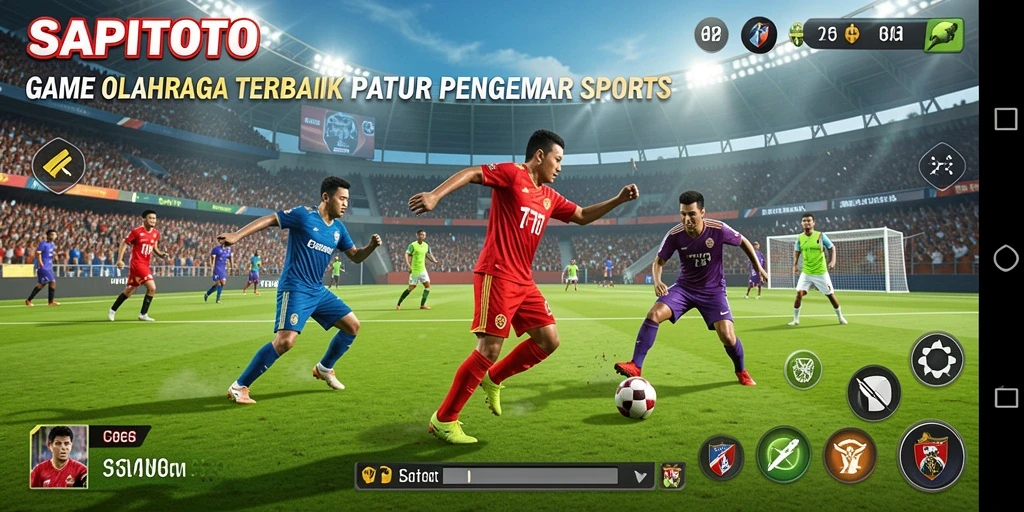 Tampilan menarik dari gameplay SAPITOTO yang seru dan kompetitif.