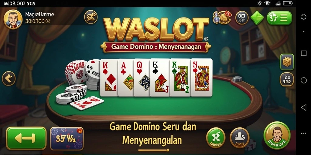 Tampilan gameplay seru di aplikasi WASLOT dengan pemain aktif.