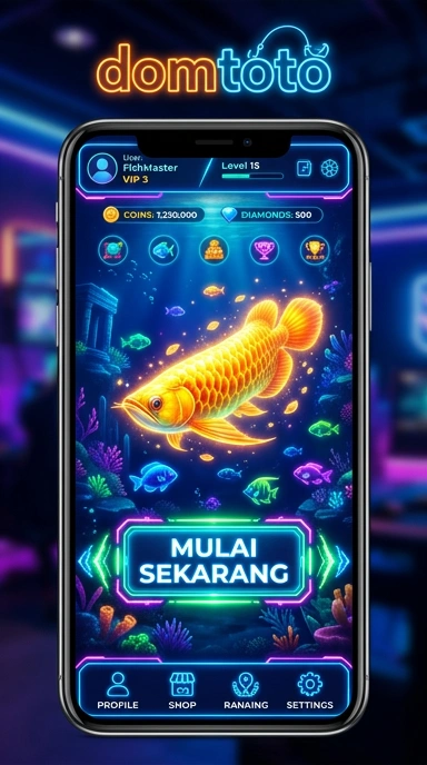 Tampilan antarmuka pengguna domtoto yang menarik.